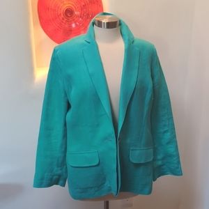 Neiman Marcus Linen Blazer